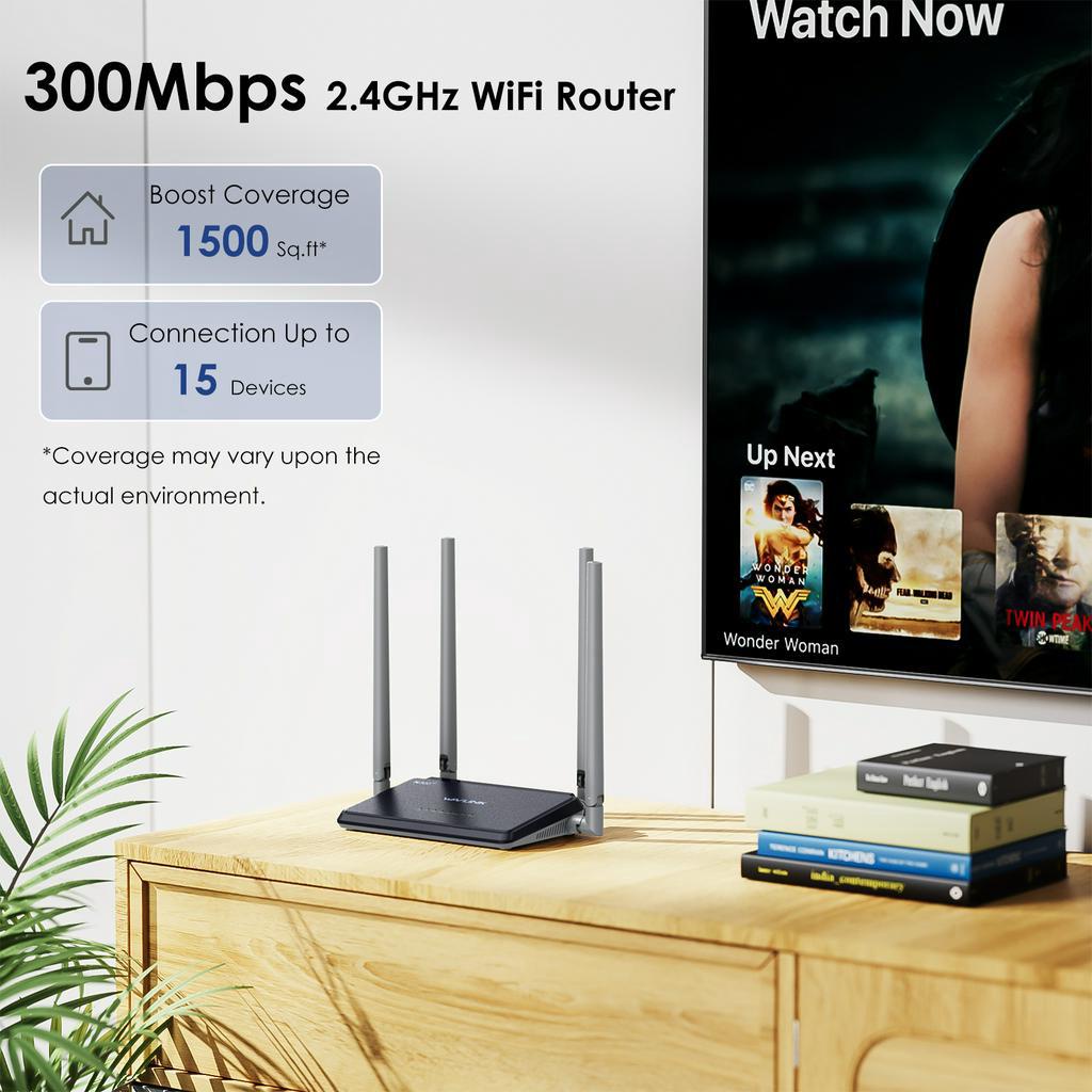 Thiết Bị Phát WiFi WAVLINK N300 4G Tốc Độ Cao 4G LTE Hỗ Trợ Thẻ SIM 300Mbps