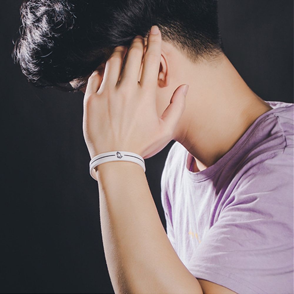 Vòng Tay Cao Su Silica Gel Chống Nước Nhiều Màu Sắc Mới Cho Nam Và Nữ | BigBuy360 - bigbuy360.vn