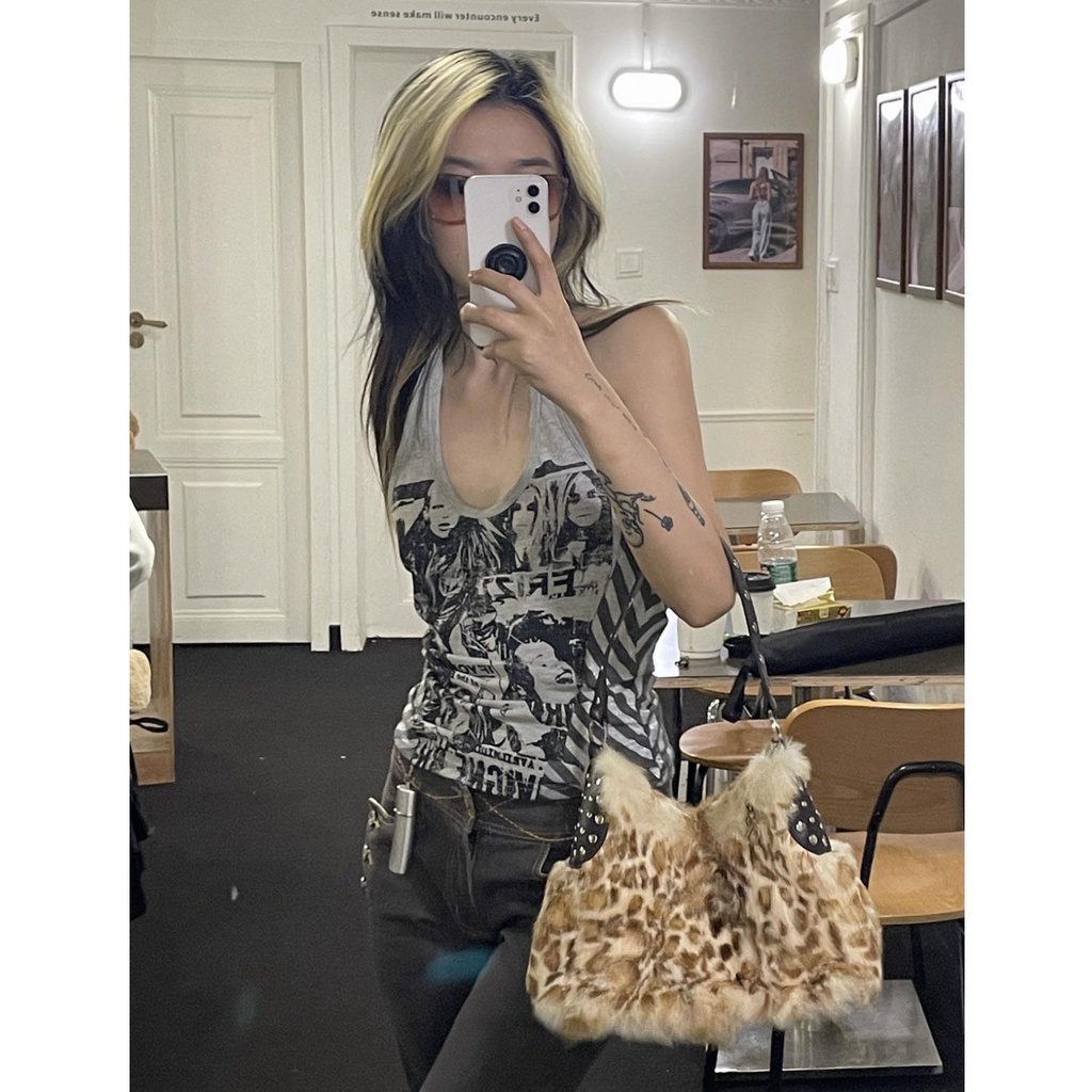 Áo Thun Không Tay Ôm Dáng Phong Cách Hàn Quốc Dành Cho Nữ