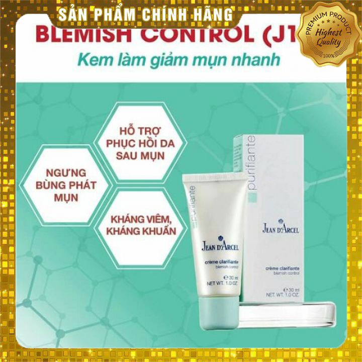 Kem mụn Jean D'Arcel 🌺 HÀNG AUTH 🌺 Kem chấm mụn -  Blemish Control 30ml - Giảm sưng mụn cấp tốc Germany | BigBuy360 - bigbuy360.vn