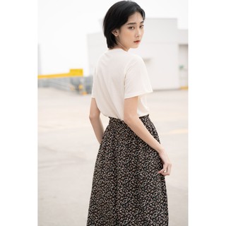 Chân Váy Xẻ Cạp Bèo[Madelen]