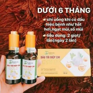 Combo Dầu tỏi Diệp Chi Gold