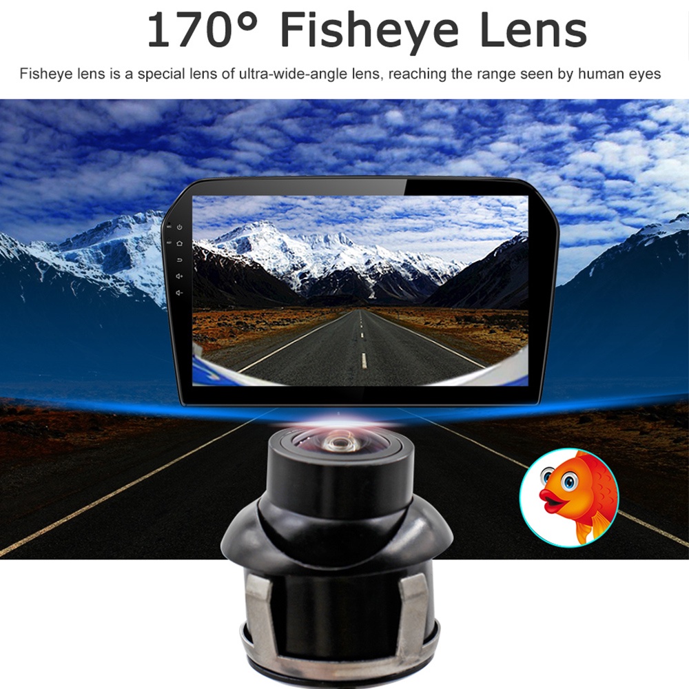 Camera Trước Sau Xoay 170 Độ AHD Quay 360 Độ Cho Xe Hơi | BigBuy360 - bigbuy360.vn