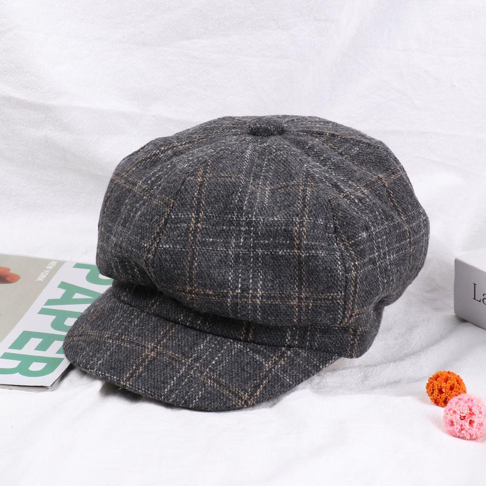 Mũ Beret Cotton Phong Cách Thời Trang Thu Đông Cho Nữ