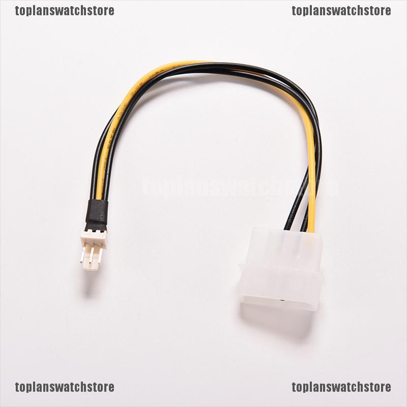 Bộ 2 Cáp Chuyển Đổi 4-Pin IDE Sang 3-Pin CPU / Case