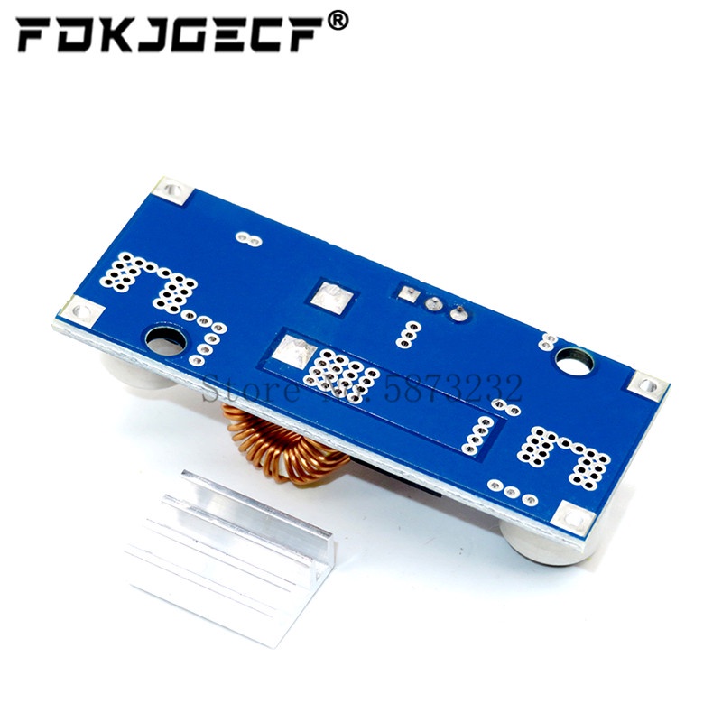 Mô Đun Hạ Áp 5A XL4015 DC-DC 4-38V Sang 1.25-36V 24V 12V 9V 5V Cao Cấp