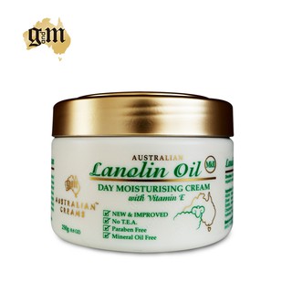 Kem Dưỡng Ẩm Ban Ngày Chiết Xuất Từ Sáp Lông Cừu G&M Australian Lanolin Oil Day Moisturising Cream MKII 250g