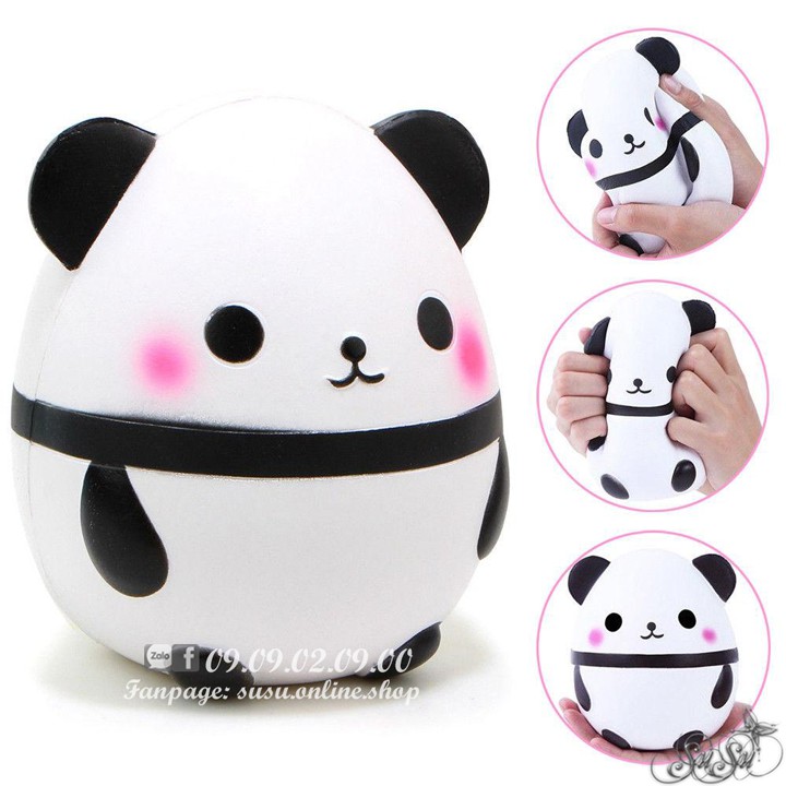 Squishy panda trứng