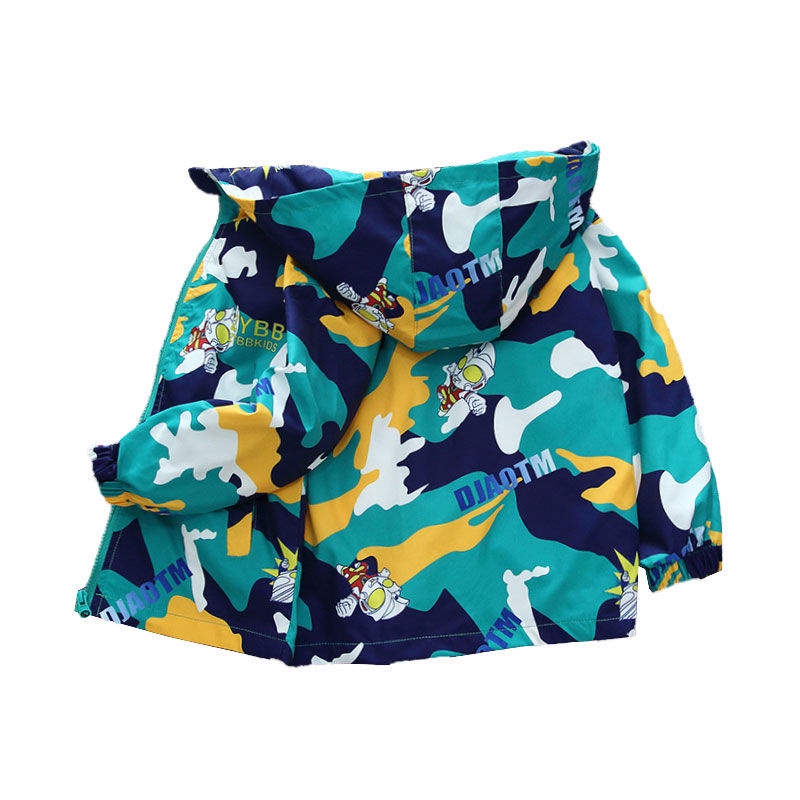 Bộ Áo Khoác Mỏng Thời Trang Xuân Thu 2022 Mới Cho Bé Trai