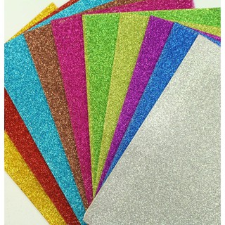 Miếng Xốp kim tuyến làm đồ handmade