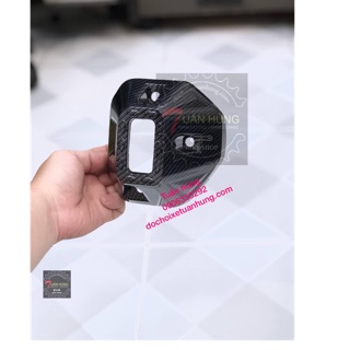 Chụp Đuôi Pô Vario 150 [HÀNG ĐẸP] Sơn Carbon - đồ chơi xe vario - phụ kiện xe vario 150