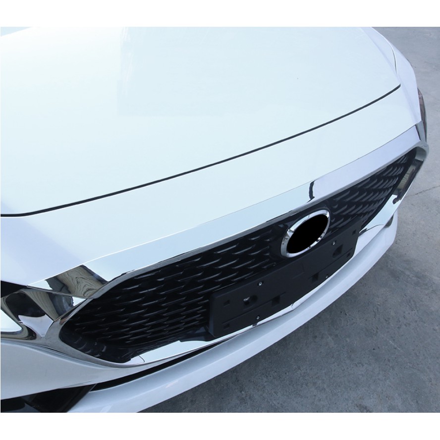 Ốp Nắp Cappo Mazda 3 2020-2021 Mạ Crom Cao Cấp