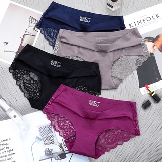 QUẦN LÓT NỮ KHÔNG ĐƯỜNG MAY REN MÔNG QUYẾN RŨ QXKA016
