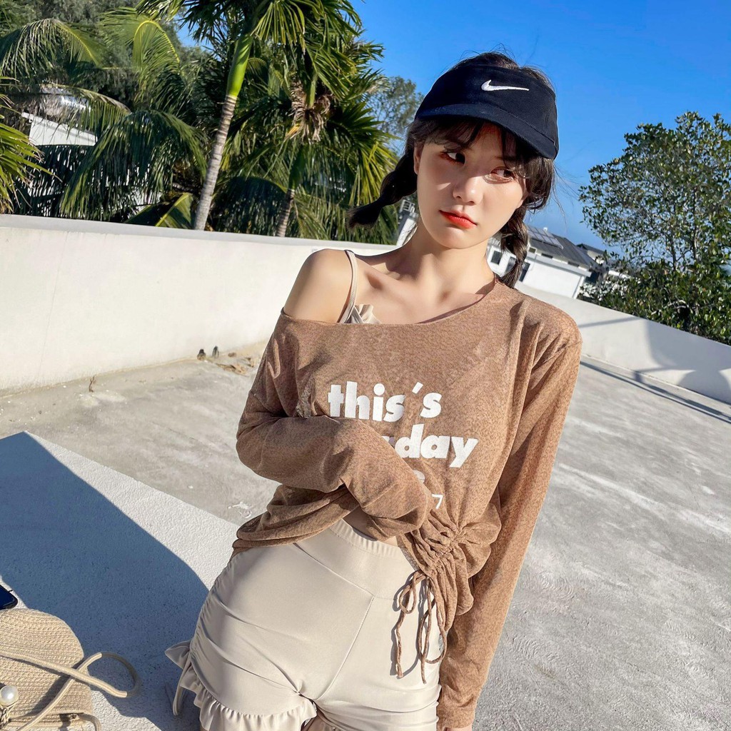 Bộ Đồ Bơi Ba Mảnh Che Phủ Bụng Phong Cách Hàn Quốc Quyến Rũ Cho Nữ | BigBuy360 - bigbuy360.vn