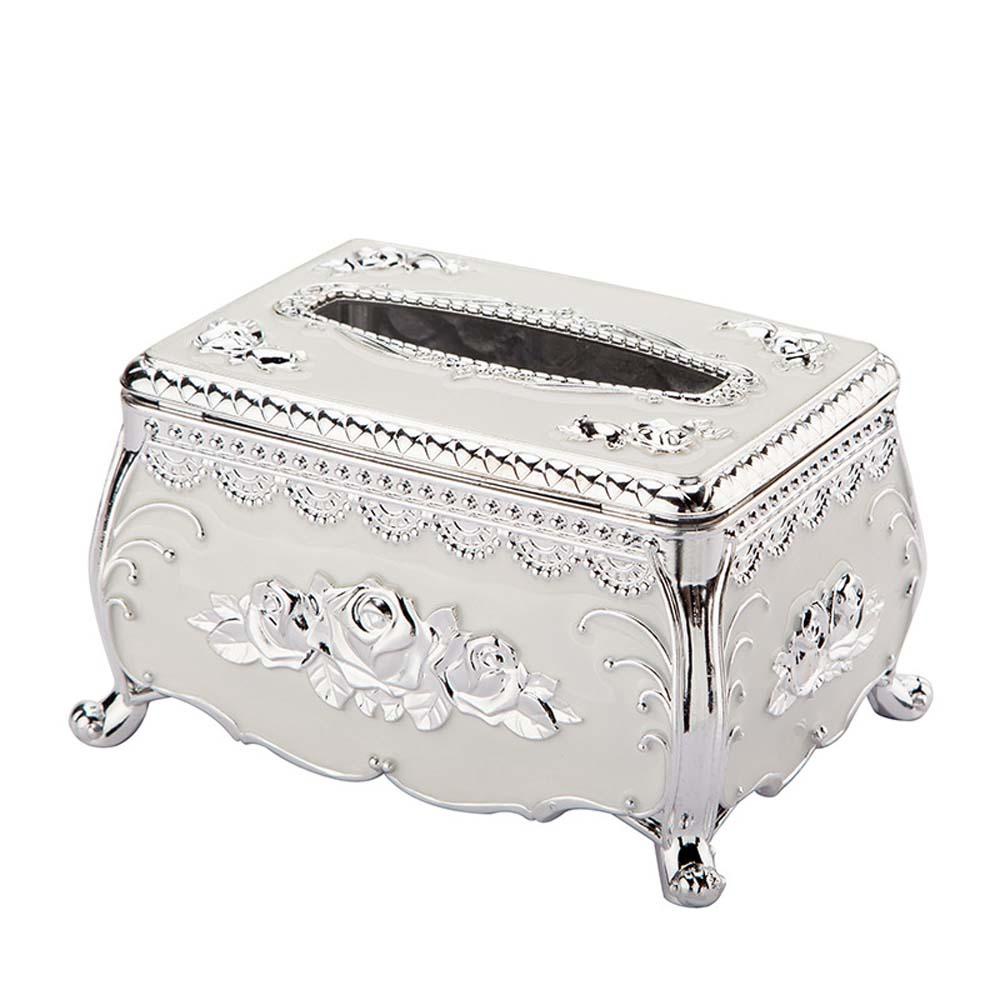 AUGUSTINA Hộp Đựng Khăn Giấy Bằng Acrylic Sang Trọng Tiện Dụng Cho Gia Đình / Khách