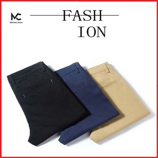 Quần kaki nam MC chất liệu trẻ trung, quần thô nam dáng boby không nhăn | BigBuy360 - bigbuy360.vn