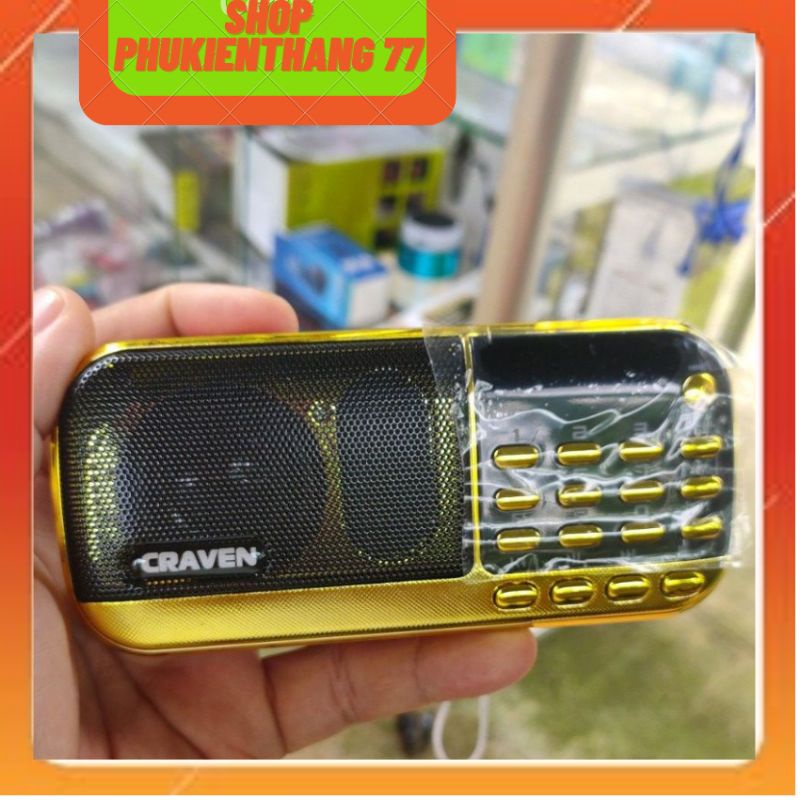 LOA, ĐÀI CRAVEN CR - 836 / 836S, Nghe thẻ nhớ/ USB/FM