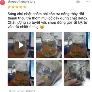 Set Trà Hoa Quả Detox Mix Ngũ Vị