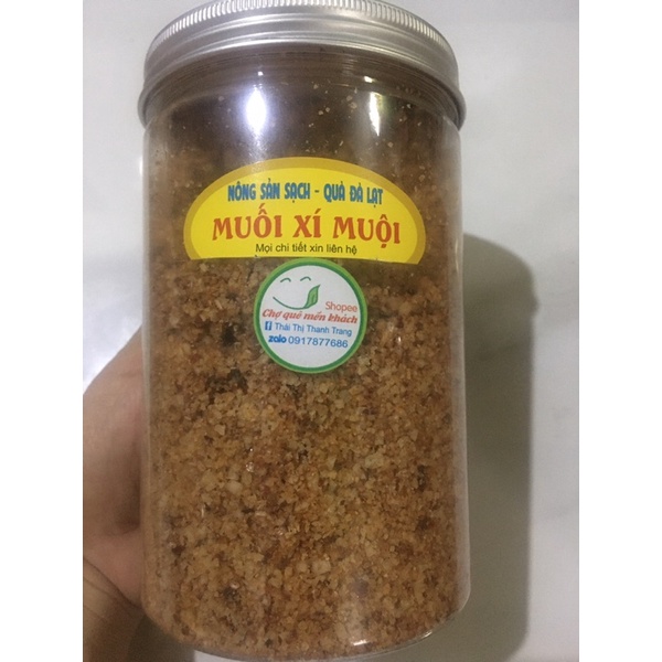 Muối xí muội chấm với trái cây ngon nổi tiếng Trần Khánh Dư-Đà Lạt