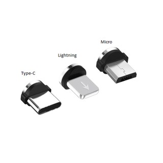 Cáp Sạc Nam Châm Tròn Xoay 360 Độ cho cổng Micro/IPHONE/TypeC