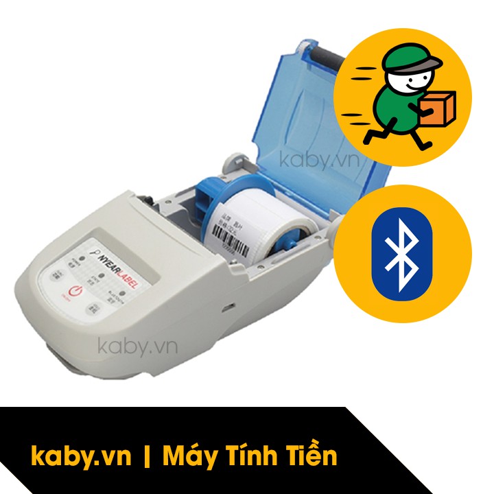 [Có Video] Máy In Tem Mã Vạch Cầm Tay NYEAR LABEL (Máy In Tem GHTK) Bluetooth - KABY.VN