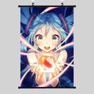 Poster vải anime Hatsune Miku 05 30x45 tranh vải