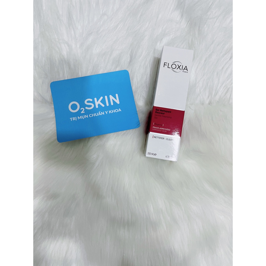 Sữa Rửa Mặt Dạng Gel Floxia Rgeia Gentle Cleansing Phù Hợp Cho Da Nhạy Cảm, Da Dầu Mụn 200ml