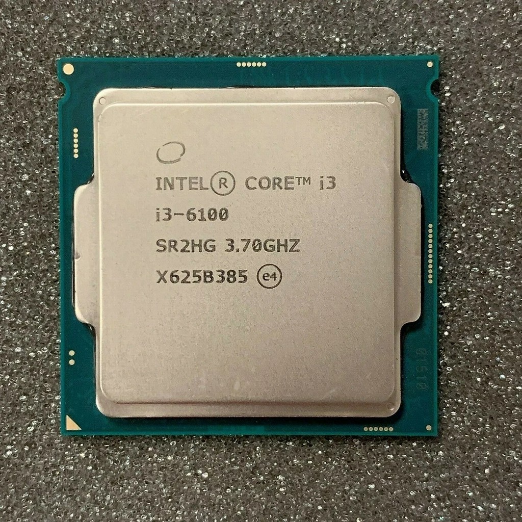 Bộ vi xử lý CPU core i3 6100 (3.6Ghz/ 2 nhân 4 luồng / socket 1151 v1)