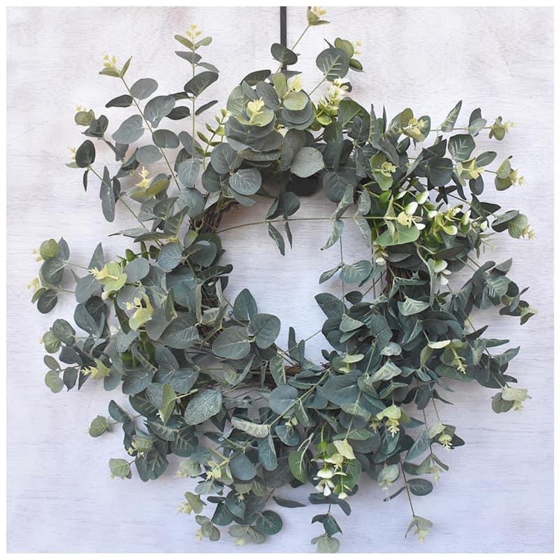 Cành lá táo rời, cắm điểm hoa lụa, hoa handmade, trang trí phòng