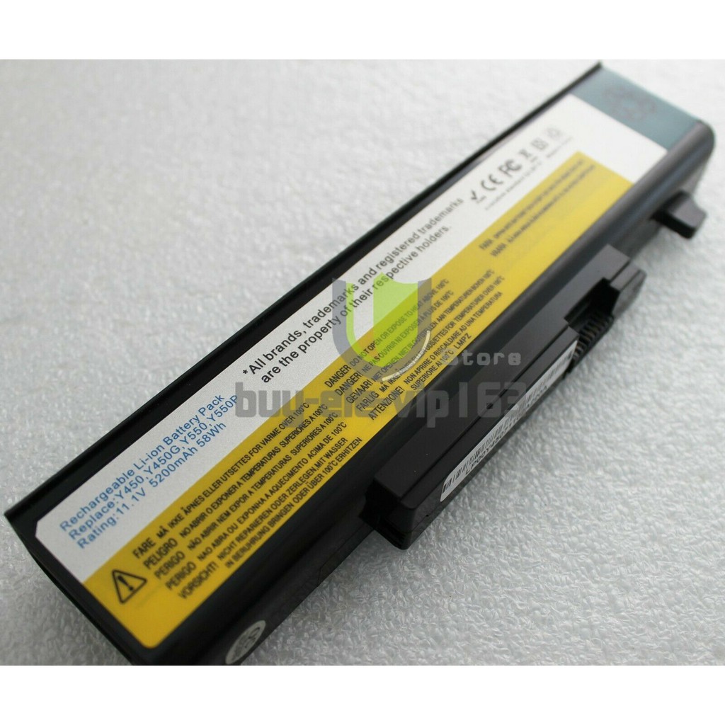 ⚡Pin laptop Lenovo Y460 Y460A Y460P