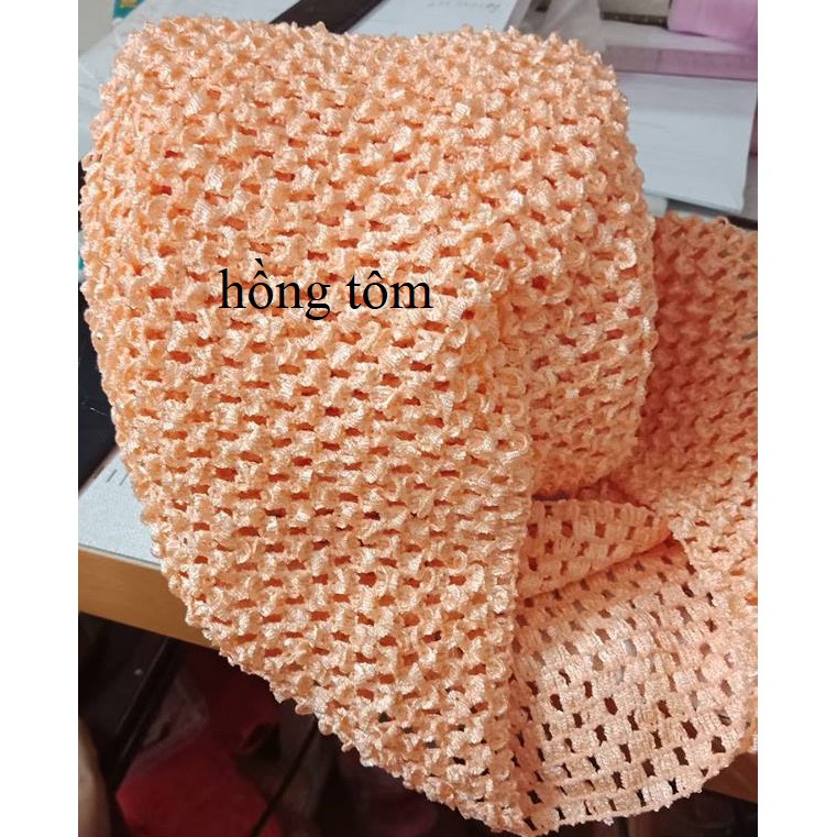 Thân thun váy tutu bản rộng 15cm