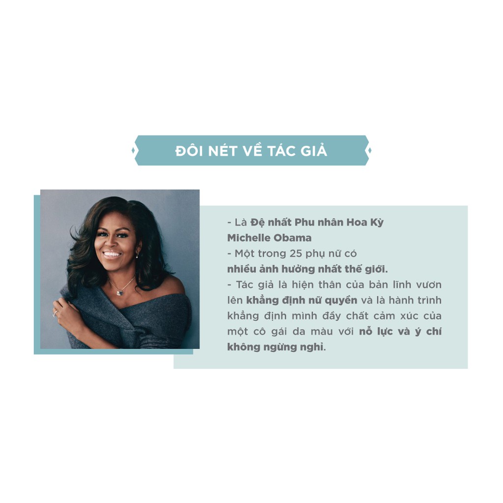 [ Sách ] Becoming - Chất Michelle - Michelle Obama