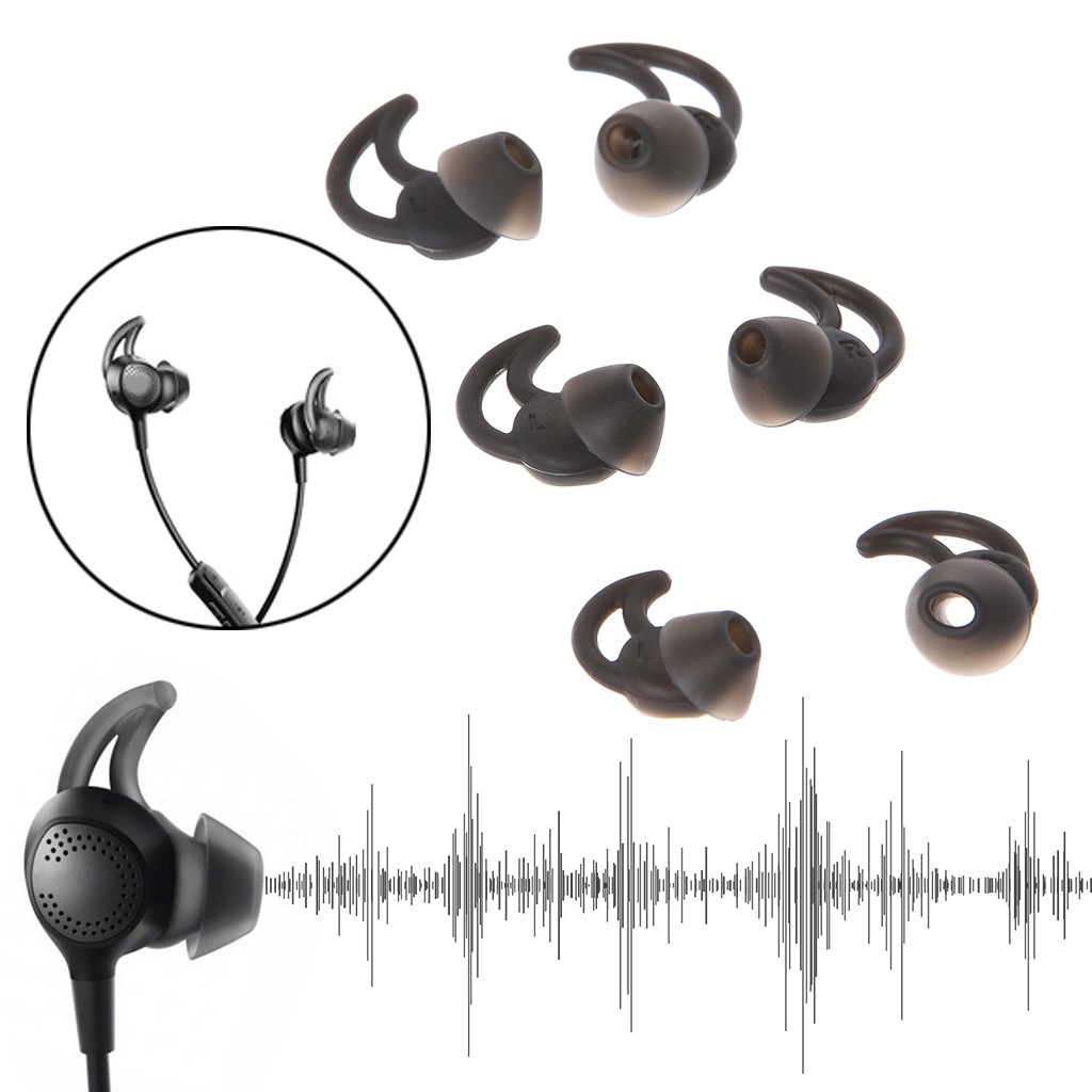 Bộ 3 cặp nút tai nghe nhựa thời trang thay thế cho Bose QC30 SIE2 IE3