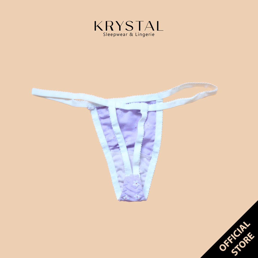 Bộ đồ lót không gọng mút vừa nâng ngực màu họa tiết hoa KRYSTAL Bralette KSB28 | BigBuy360 - bigbuy360.vn