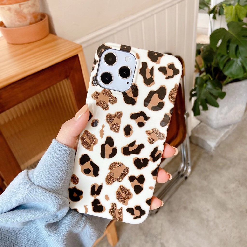 Ốp điện thoại in da báo cho Iphone 7 / 8 + Ix / Xr / Xsmax / 11 / Pro / Pro Max / 12 / 12mini / Pro / Promax | BigBuy360 - bigbuy360.vn