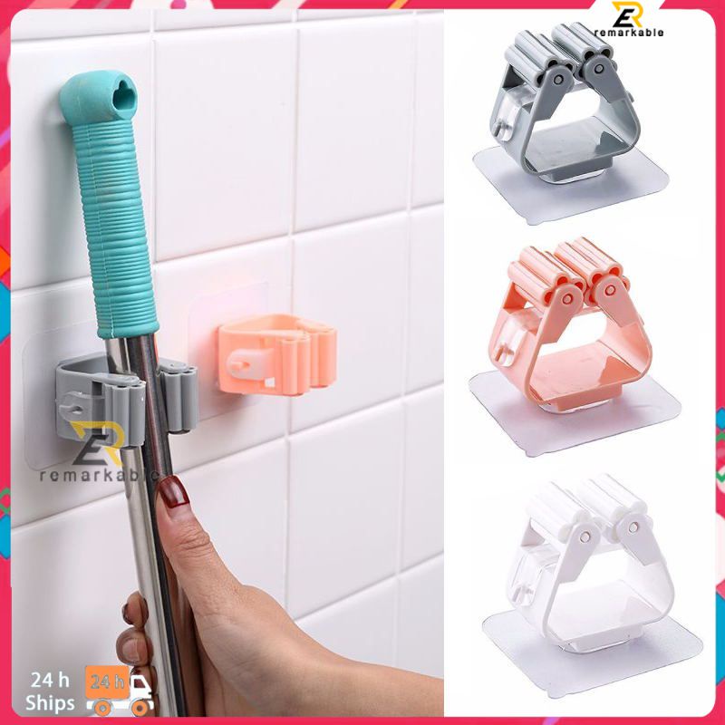 Sẵn Sàng Cổ 1 Cây Lau Nhà Treo Tường Lưu Trữ Kẹp Cây Lau Nhà Lưu Trữ Giá Có Giá Để Đồ Liền Mạch Cây Lau Nhà Kẹp Nhà Móc móc Treo