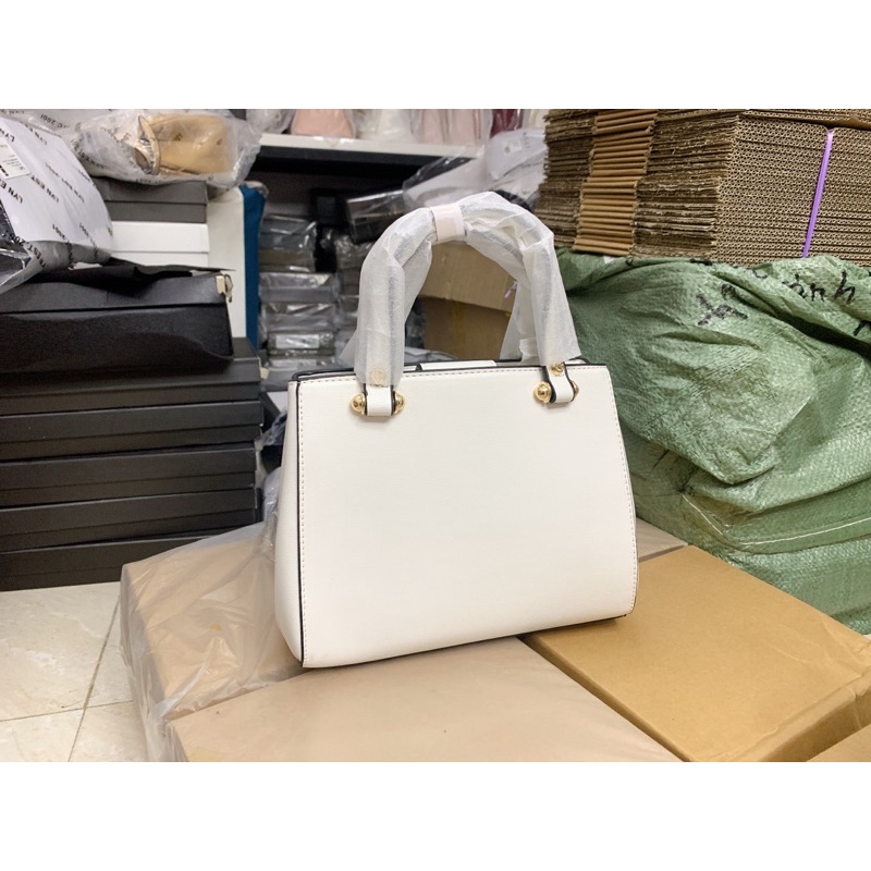 Túi L.Y.N quai cầm kèm dây đeo chéo sz 23cm
