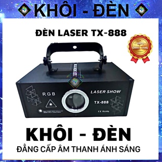 Đèn Laser Bay Phòng TX-888 Cảm Biến Theo Nhạc Với Hơn 1200 Hiệu Ứng 10D