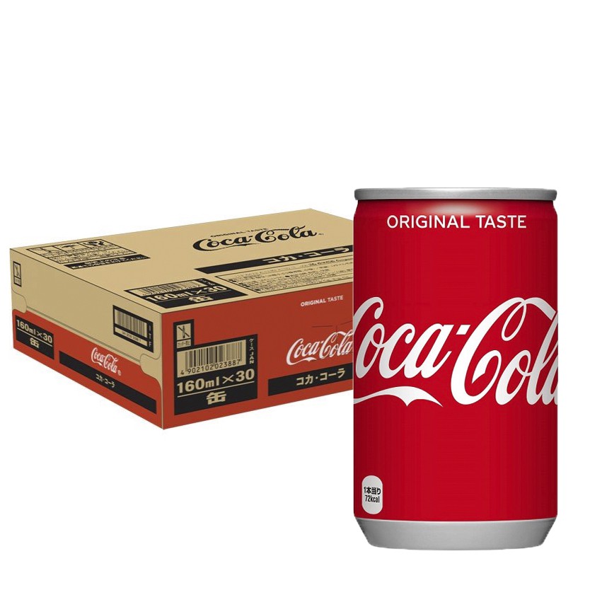 Thùng Coca Cola Lon Nhí Nội Địa Nhật (160ml x 30 lon)