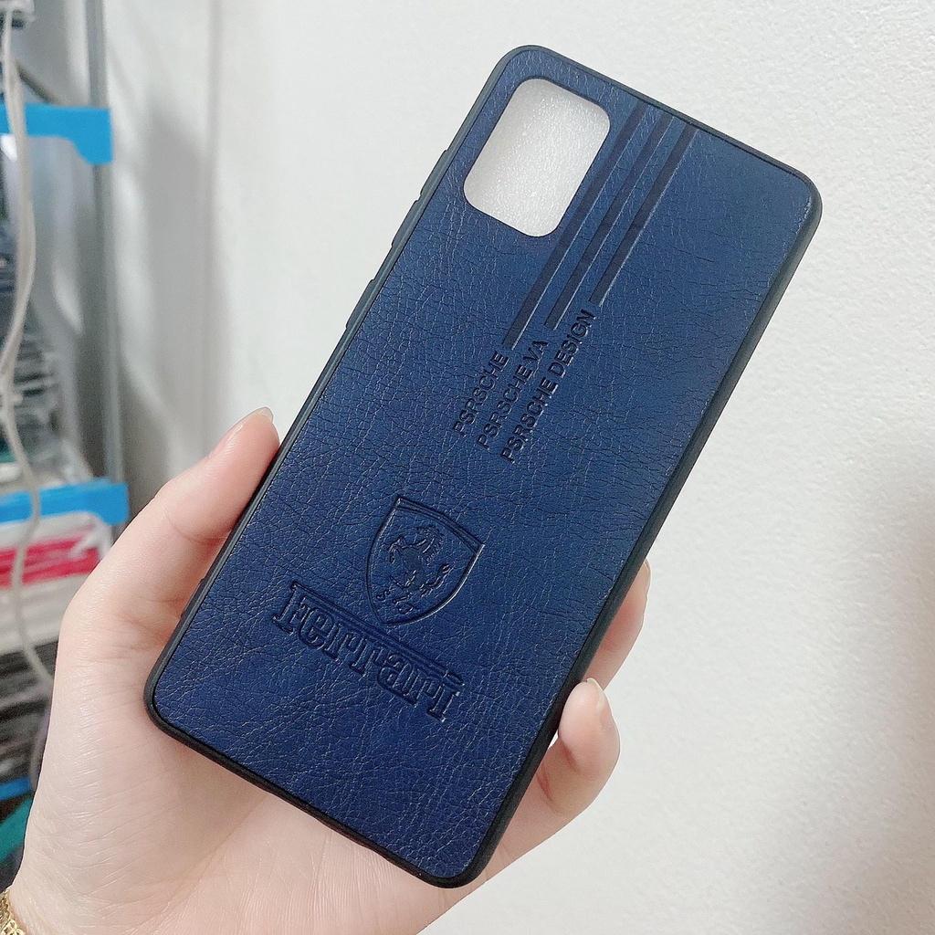 Ốp da Ferari Oppo A52 A53 A92 A93 Reno 3 Reno 3 pro Reno 4 Reno 4 pro Reno 2F Reno 5 pro  F9 F7 F1s / F11 pro