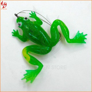 Combo 5 con mồi giả nhái xanh