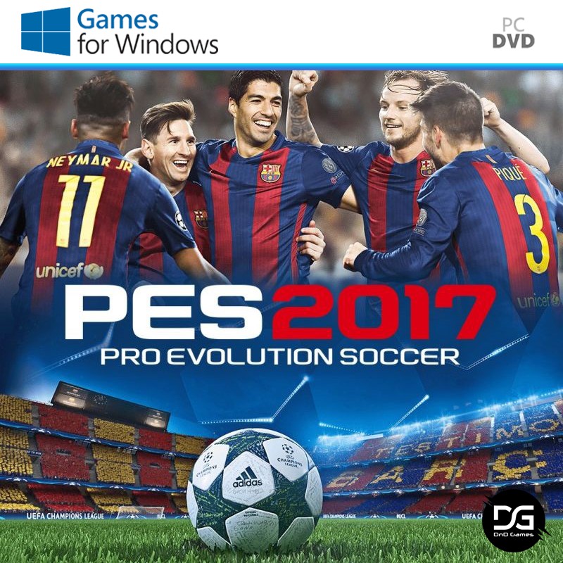 Đĩa Dvd Cd Game | Pro Evolution Football 2017 | Pc Laptop