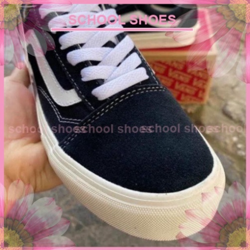 [Shool Shoes] Giày Vans đen , Giày Sneaker Thể Thao Nam Nữ Full Box Bảo Vệ | BigBuy360 - bigbuy360.vn