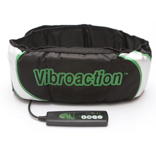 Đai massage rung giảm mỡ bụng Vibroaction thiết kế nhỏ gọn bảo hành 1-1