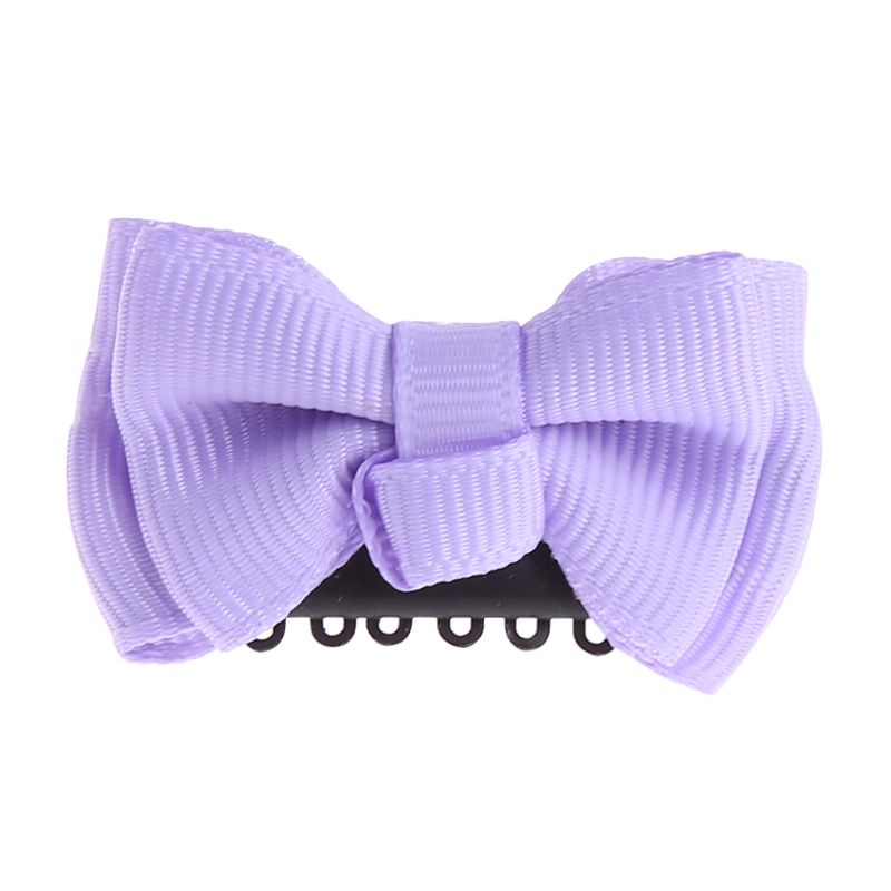 Kẹp Tóc Nơ Họa Tiết Giáng Sinh Handmade Dành Cho Nữ