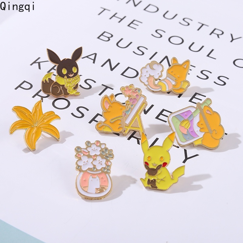 Trâm cài áo Miss Zoe hình động vật hoạt hình dễ thương dành cho cả nam và nữ