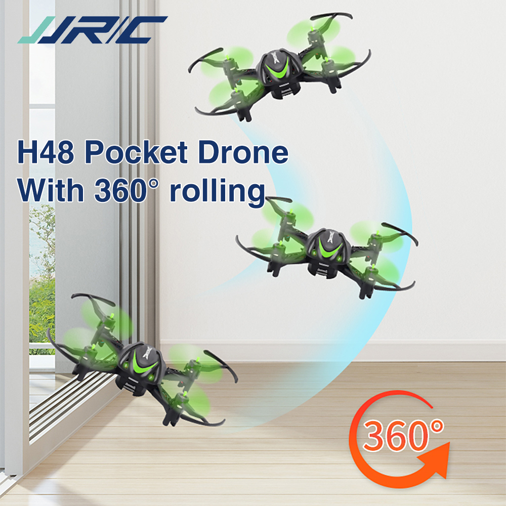Đồ Chơi Trẻ Em Quà Tặng JJRC H48 RC Mini Pocket Drone 6 Trục RC Quadcopter Dron Đồ Chơi Cho Trẻ Em Đ