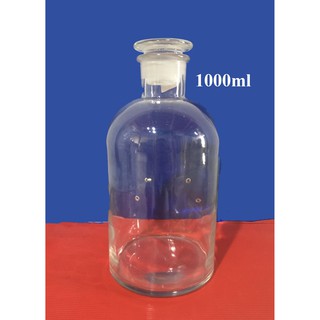 CHAI THỦY TINH TRẮNG, NÂU MIỆNG RỘNG 60ml, 125ml. 250ml. 500ml, 1000ml (bao rẻ) - DỤNG CỤ THÍ NGHIỆM