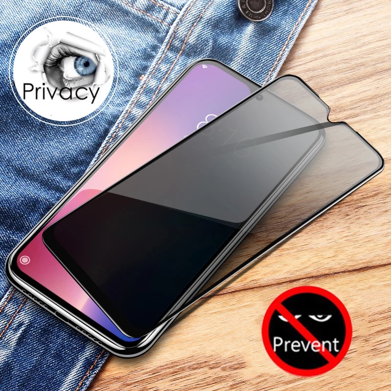 Kính Cường Lực Trong Suốt Chống Nhìn Trộm Cho For Samsung Galaxy J4 J6 Plus J7 J8 A6S A9 A7 A6 A8 Plus 2018