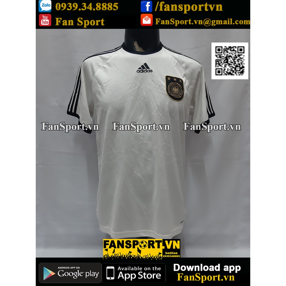 Áo tập luyện training 2010-2012 shirt jersey white P41467 adidas